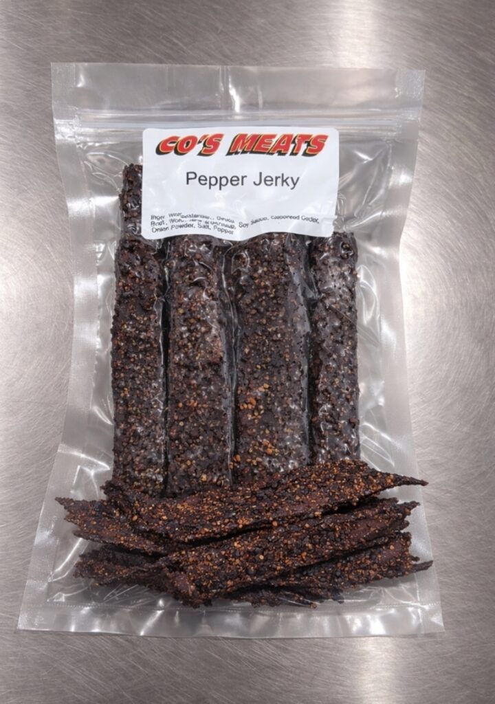 peppery beef jerky in etters pa