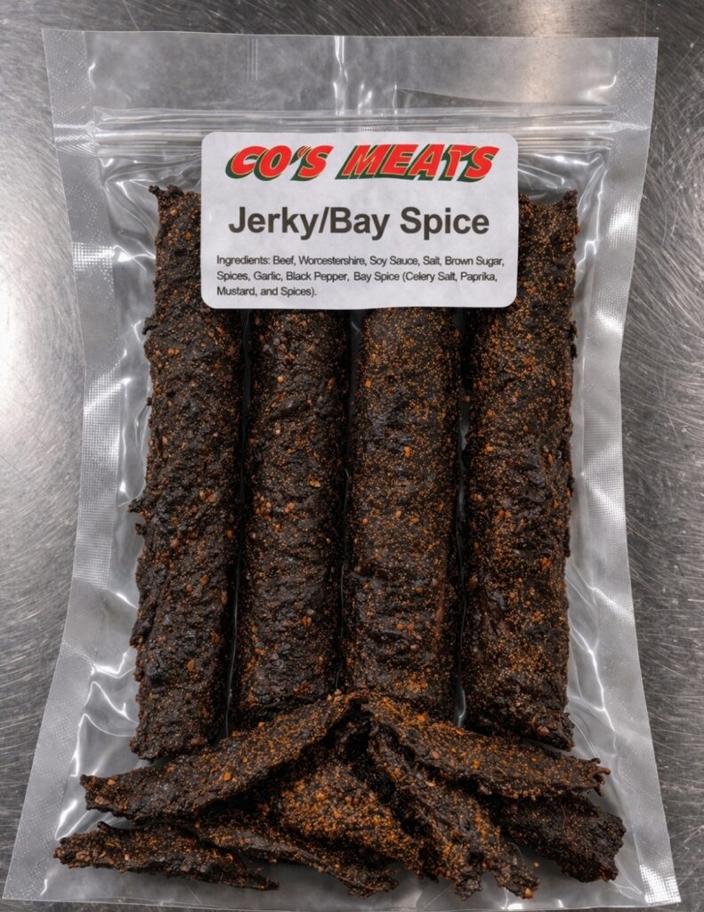 Bay spice jerky
